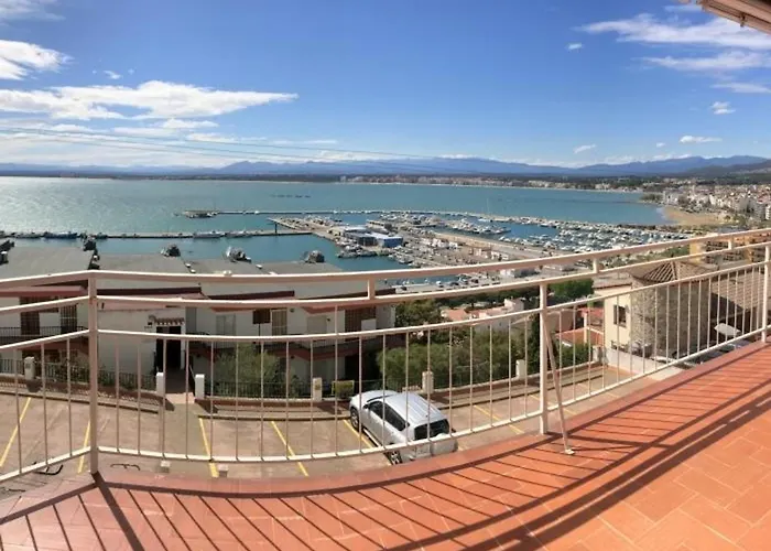 Hermoso En Con Terraza Y Garaje, A 600m De La Playa - Hisp-312-8 Appartamento Roses